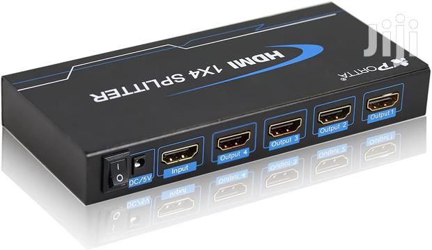 Video 1 X 4 Hdmi Splitter 4-Port Hub Box 1080p Hd HDTV · Photo 1