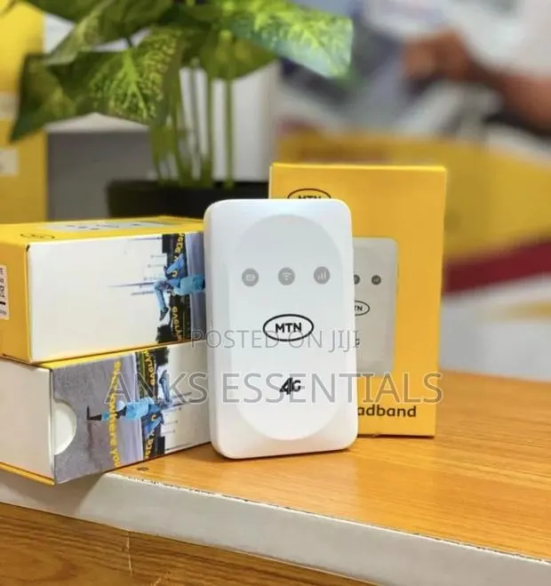 MTN Cat 4 Mifi Router – Fast Internet Anywhere You Go · Photo 1