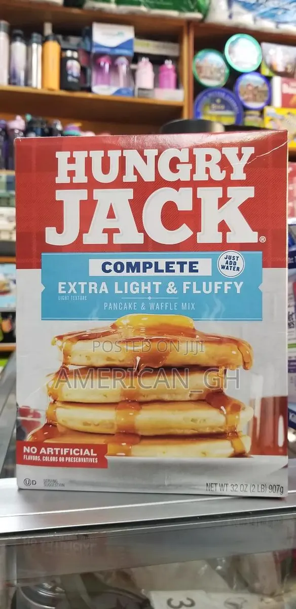 Hungry Jack Waffle or Pancake Mix, 907g · Photo 1