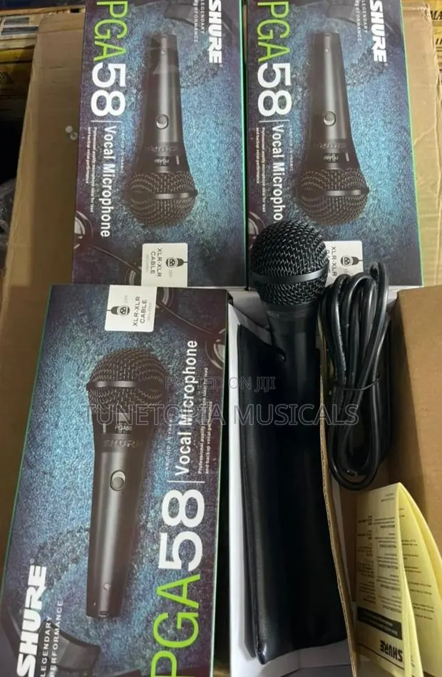 Shure Pga58 Cardioid Dynamic Vocal Microphone. · Photo 1