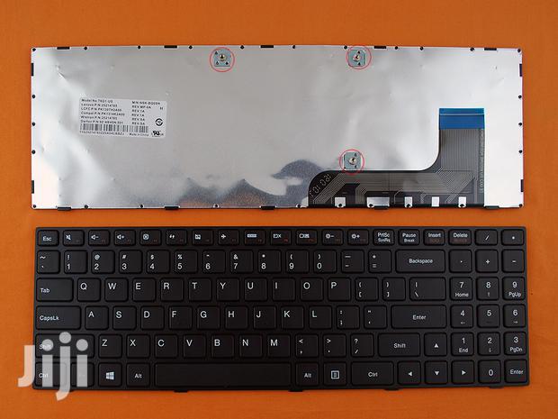 Lenovo Ideapad 100-15, 100-15iby, Black Frame Keyboard Black · Photo 1