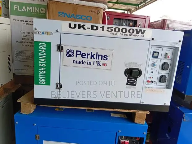 Perkins 15kva Electric Start Generator With Avr Protection · Photo 1