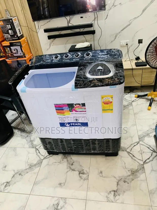 Text Us for Pearl 15kg Twin Tub / Topload Semi-Auto Washing Machine · Photo 1