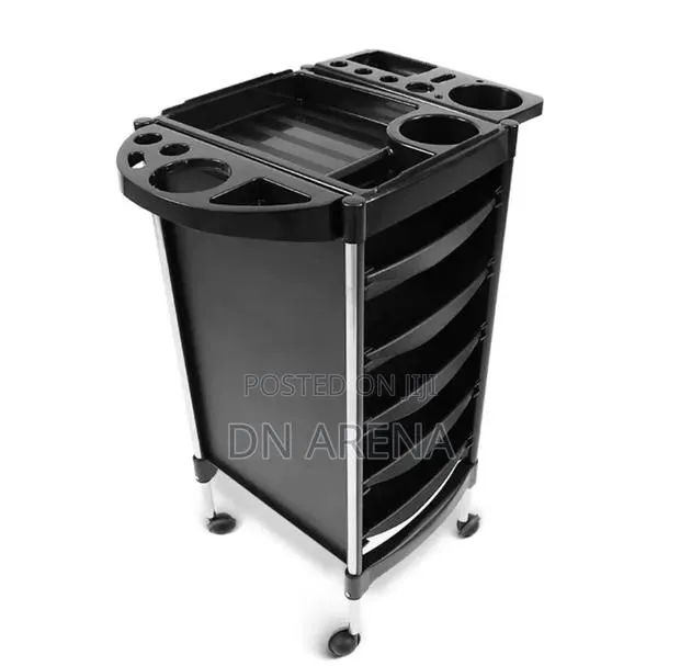 Salon Barber Shop Trolley Cart 5 Drawers · Photo 1