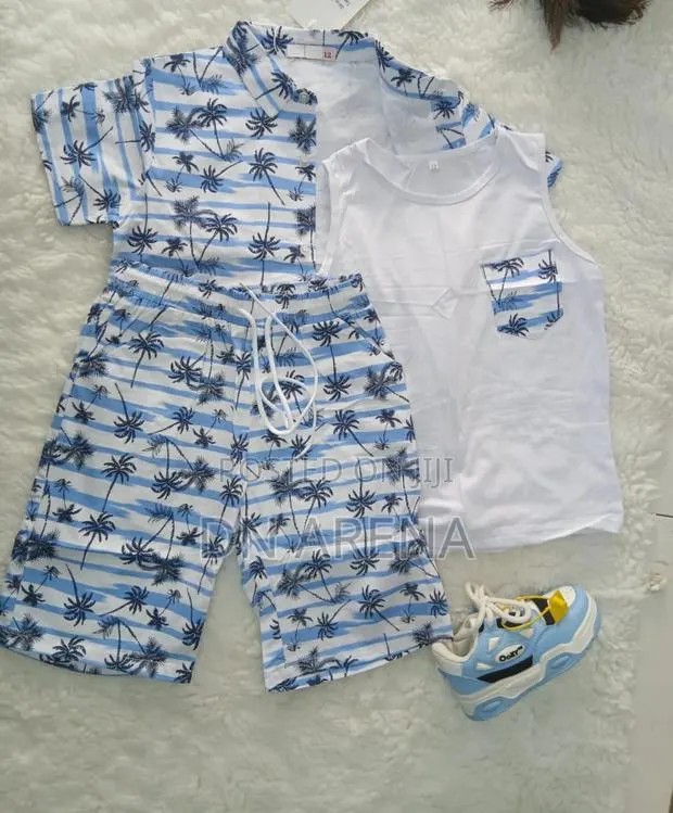 3pcs Boys Summer Outfit · Photo 1