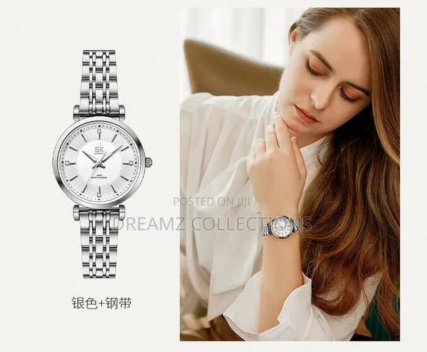 Two-Tone Metal Band Watch · Photo 1