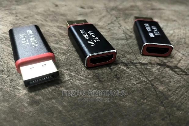 Display Port To Hdmi Ultra Hd Dp To Hdmi. Metal Finish · Photo 1