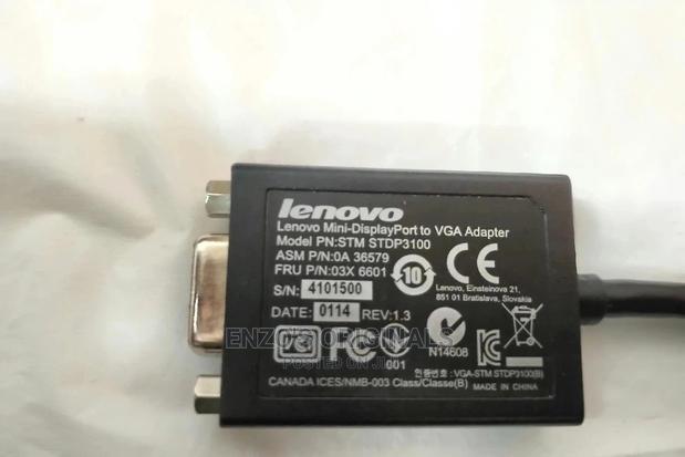 Mini DP to VGA Thunderbolt to VGA Lenovo Branded · Photo 2