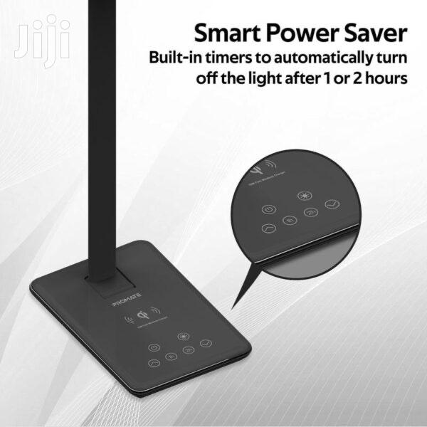 Promate Auralight-1–Qi Wireless Charging LED Desklamp(Black) · Photo 3