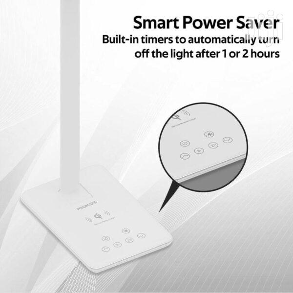 Promate Auralight-1 Qi Wireless Charging LED Desklamp(White) · Photo 2