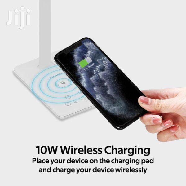 Promate Auralight-1 Qi Wireless Charging LED Desklamp(White) · Photo 1