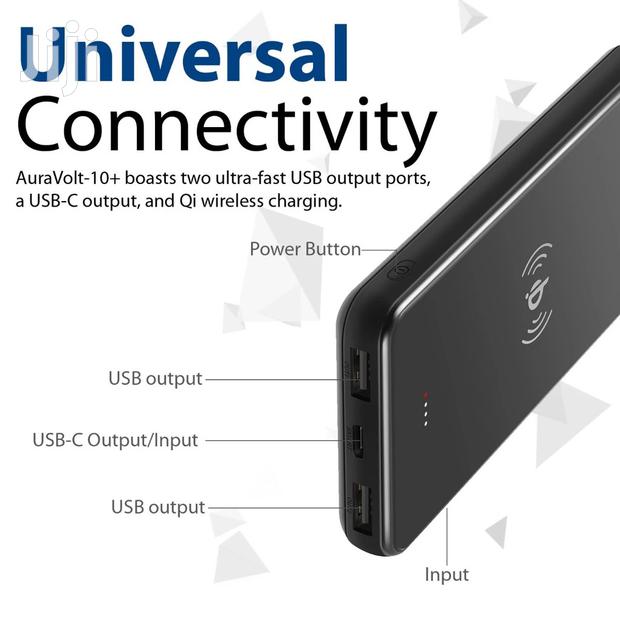 Promate ~Auravolt10+~ 10,000mah Wireless Charging Power Bank · Photo 3