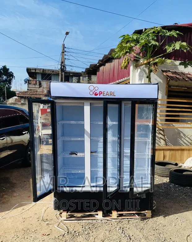 Latest Pearl PVC-150 950ltr 3 Door Electric Display Fridge. · Photo 1