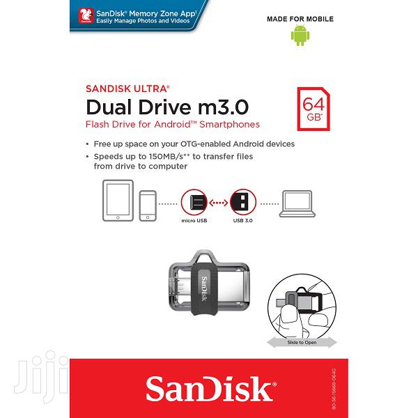 Sandisk 64GB Ultra Dual Drive M3.0 for Android Devices and C · Photo 1