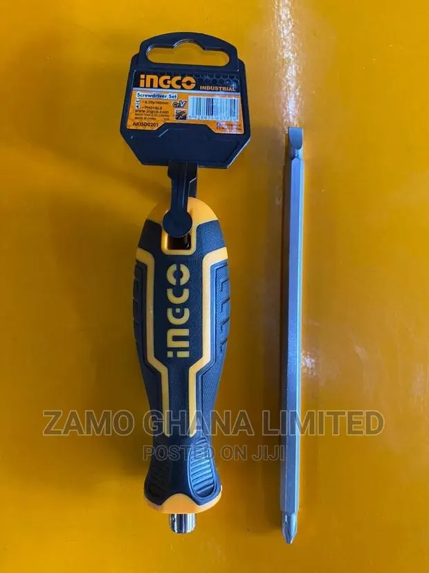 Ingco 2 in 1 Screwdriver Set - Akisd0201 · Photo 1