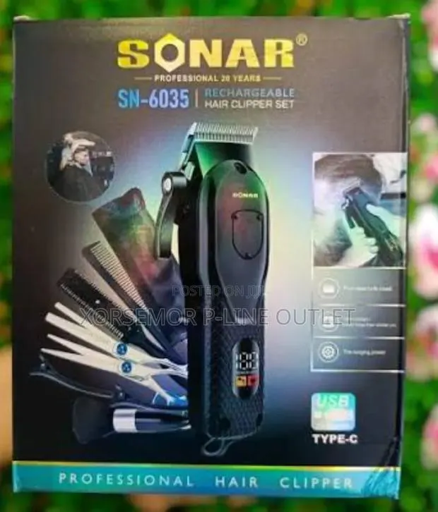 Cordless Hair Barber Clippers 1800mAh Rechargeable Hair Trimmer · Photo 3