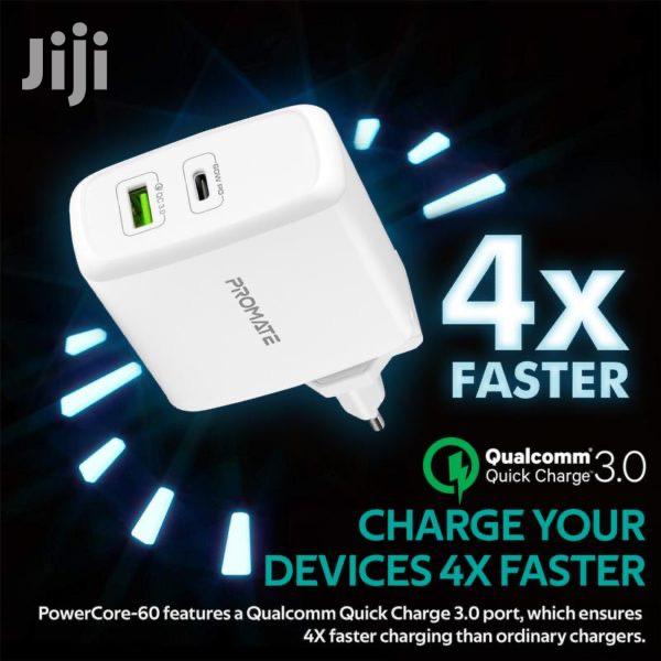 Promate Powercore-60 USB-C Wall Adapter+60watt Power and QC · Photo 3