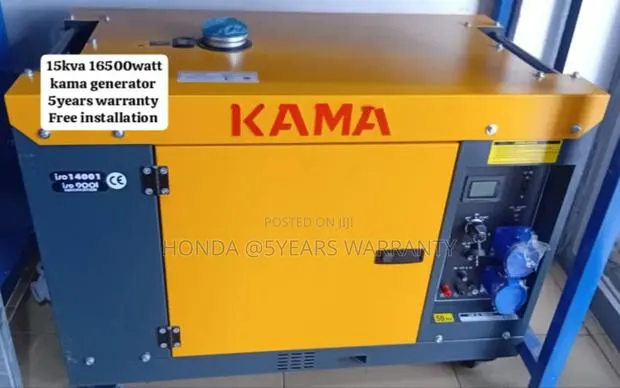 Home Energy Advisors Kama Generator 15kva 16500watt Diesel · Photo 1