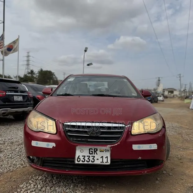 Hyundai Elantra GLS 2010 Red · Photo 1