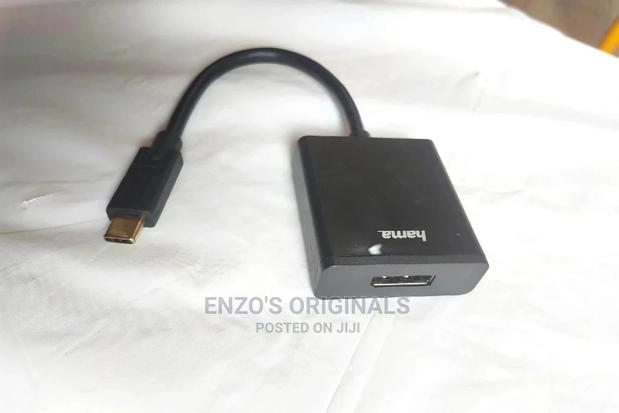 Usb-c Male To Display Port Female Hama Branded · Photo 1