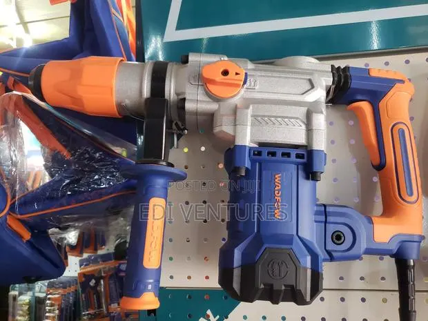 Wadfow 1600w Rotary Hammer (With Drill Bits and Chisel Bits) · Photo 1