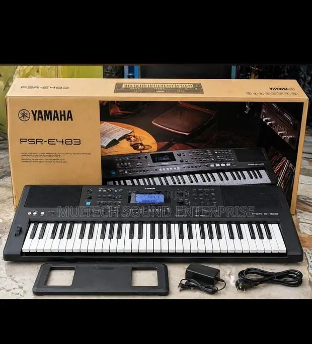 Yamaha Keyboard PSR E- 483 (New Edition) · Photo 1