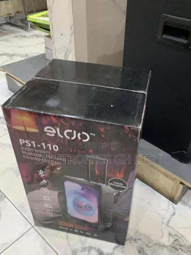Quality Black Ps1-110 Bluetooth 330 Watts Eldo Pro Speaker · Photo 1