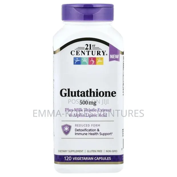 Pre-Order - 21st Century Glutathione 500mg 120 Caps - Usa Dropship` · Photo 1