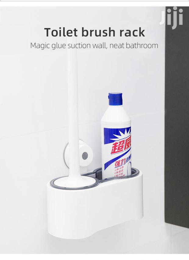 Wall Mounted Toilet Brush With Holder. · Photo 2