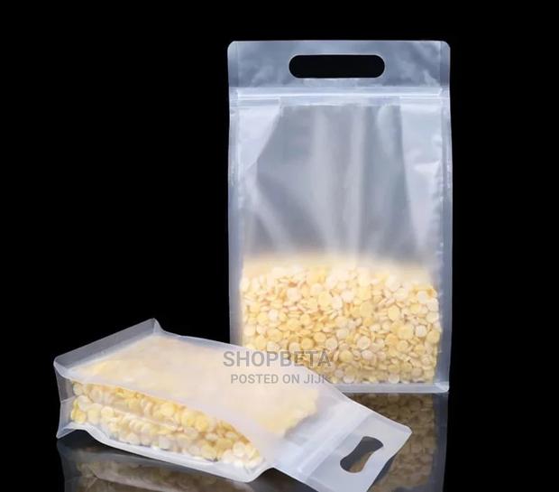 Resealable Frosted Flat Bottom Pouch · Photo 3