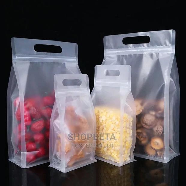 Resealable Frosted Flat Bottom Pouch · Photo 2