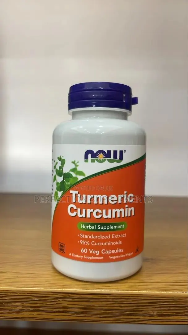 Now Turmeric Curcumin Veg Capsules
Herbal Supplement · Photo 1