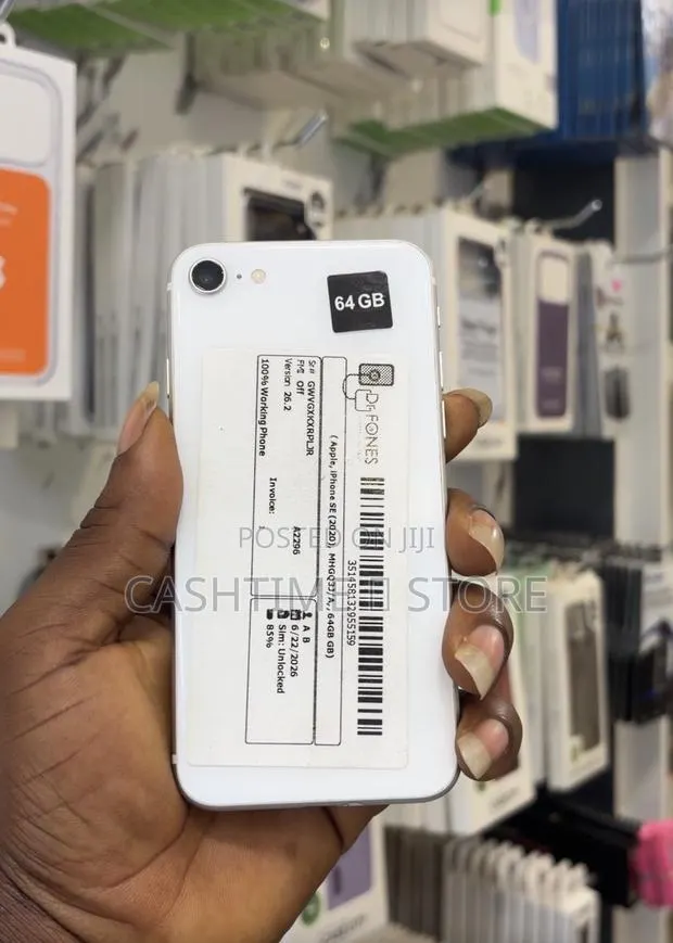 New Apple iPhone SE (2022) 64 GB White · Photo 1