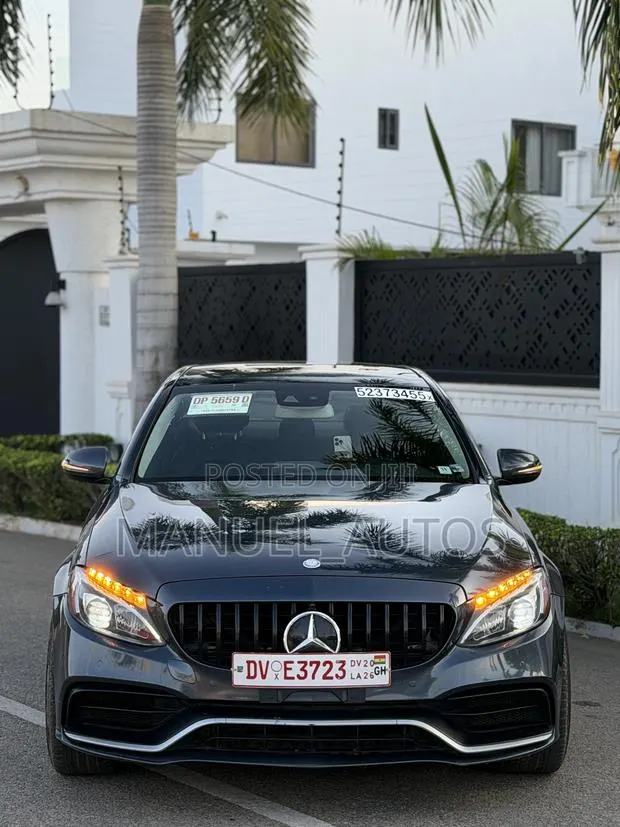 Mercedes-Benz C300 Luxury Sedan RWD (2.0L 4cyl 7A) 2016 Gray · Photo 1