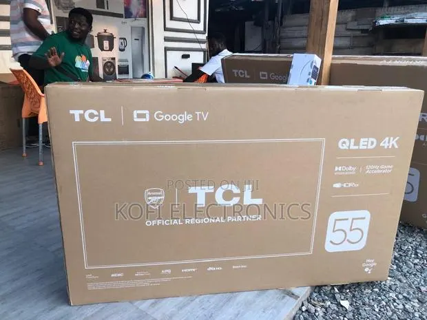 TCL 55-Inch Qled Smart Television Cinematic Viewing Experience · Photo 1