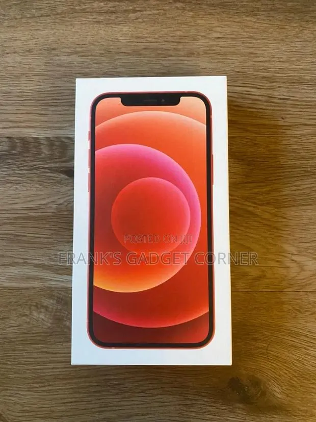 New Apple iPhone 12 64 GB Red · Photo 1