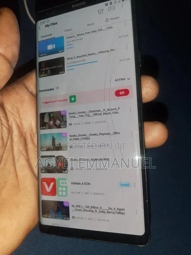 Samsung Galaxy Note 9 128 GB Black · Photo 1