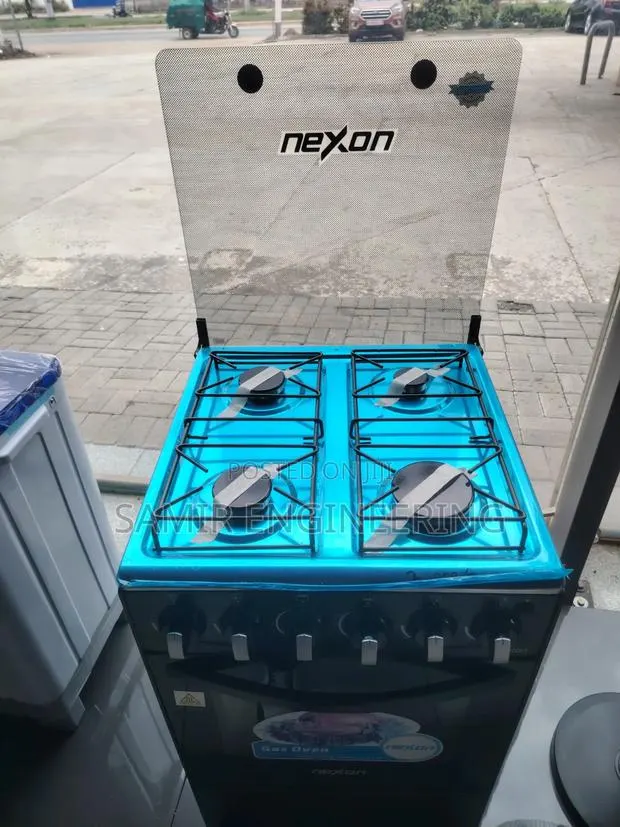 Nexon 4-Burner Gas Cooker (Ngc-50g4-G(B)) - Stainless Steel Top · Photo 1