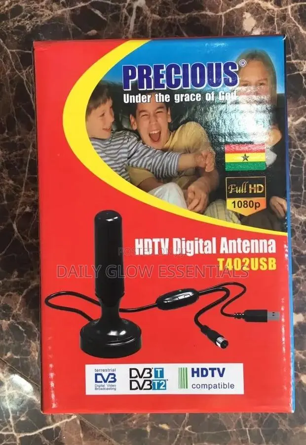 Precious Indoor TV Antenna – Improved Signal Reception for Digital TV · Photo 1