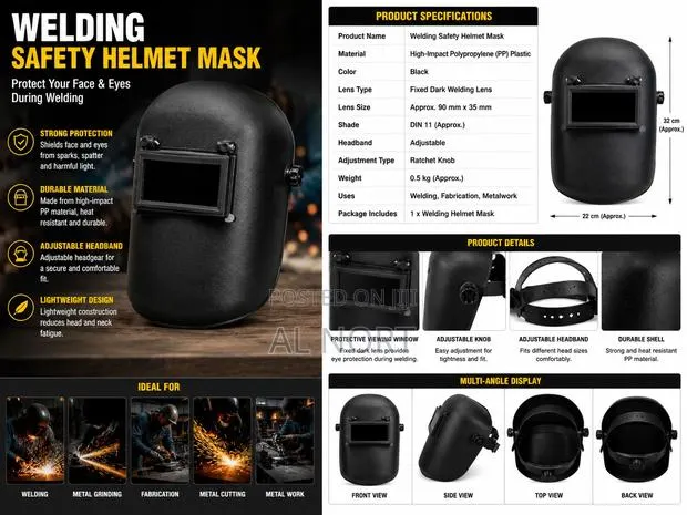 Welding Safety Helmet Mask · Photo 1