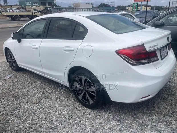 Honda Civic EX 2dr Coupe (1.8L 4cyl 5M) 2015 White · Photo 1