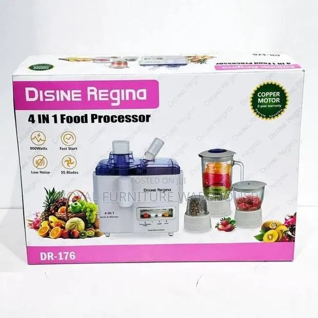 Disine Regina 4-in-1 Food Processor and Juicer · Photo 1