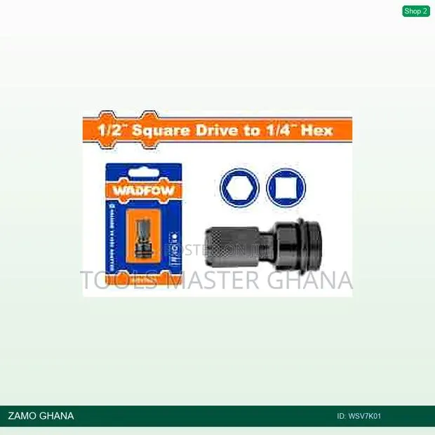 Square to Hex Adapter - Wsv7k01 · Photo 1