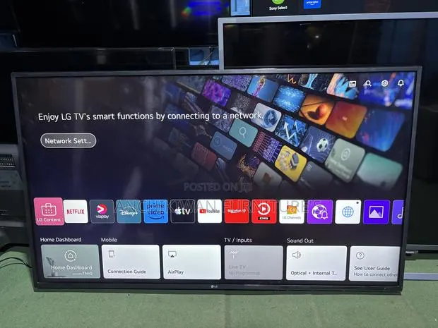 Lg 50 Inc Smart Dashboard Webos,Bluetooth,Digital Satellite Tv · Photo 1