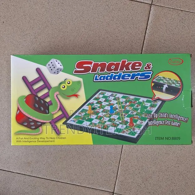 Snake Ladders Educational Board Game · Photo 1