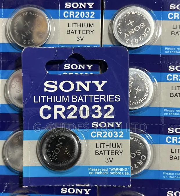 Sony Cr2032 3-volt Lithium Coin Cell Battery · Photo 1