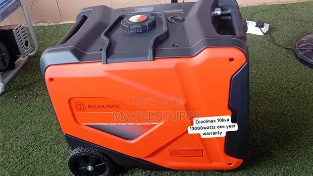 Premium Ecoolmax 10kva 13,000w Generator – High Performance 10kva · Photo 1