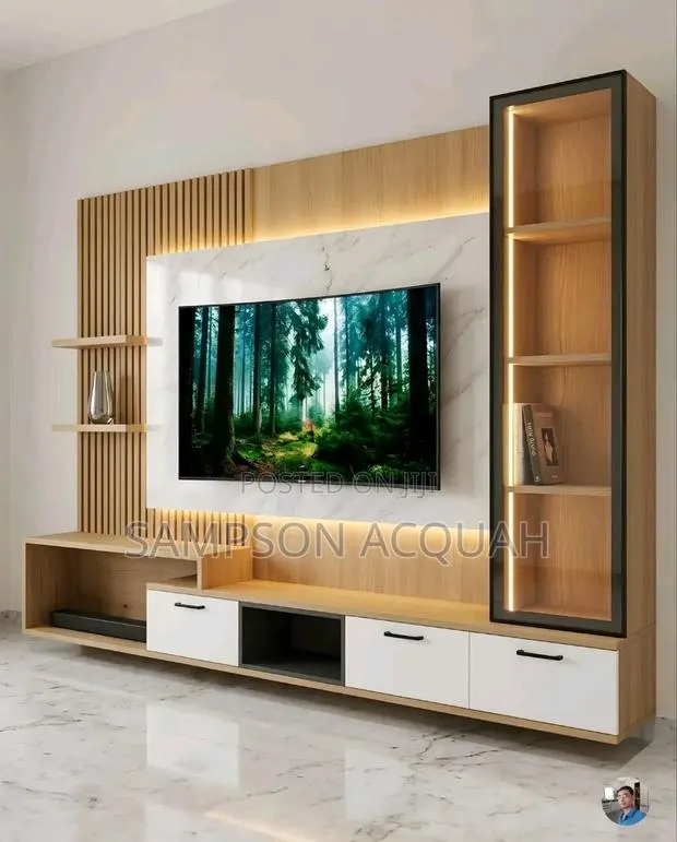 Simple TV Stand - Simple TV Cabinet - Nasco TV Designs · Photo 1