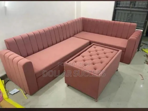 5 in 1 L Shape With Center Table Is Available · Photo 1