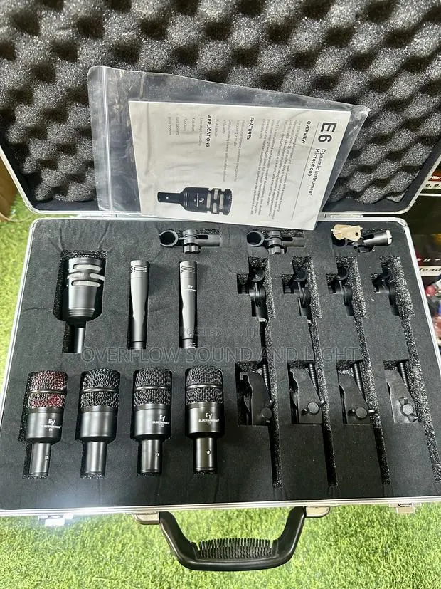 Electro-Voice (Ev) Efc-888 7-Piece Drum Microphone Package · Photo 1